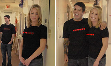 The Next Generation of Social T-shirts – Hearts, Hugs, and SMS