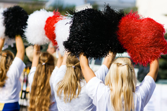 Cheerleader tryouts