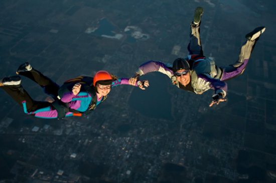 Skydiving