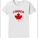 Symbols of Canada on Canadian T-Shirts