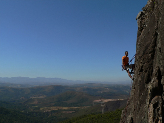 Rock climbing