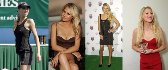 Anna Kournikova's Louis Vuitton Multicolor Speedy 30